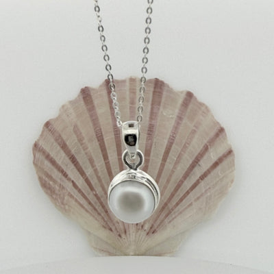 Sterling Silver Freshwater Pearl Pendant
