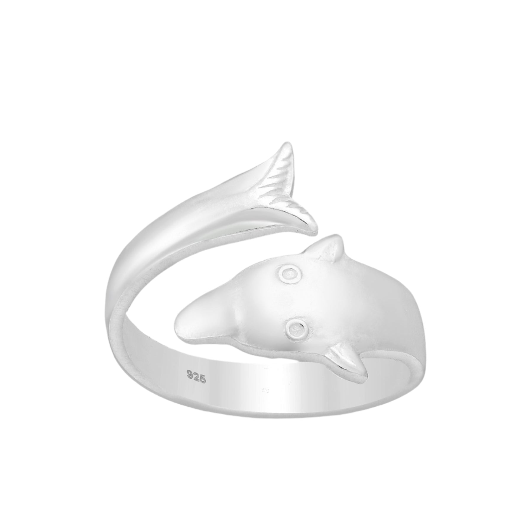 Sterling Silver Dolphin Toe Ring