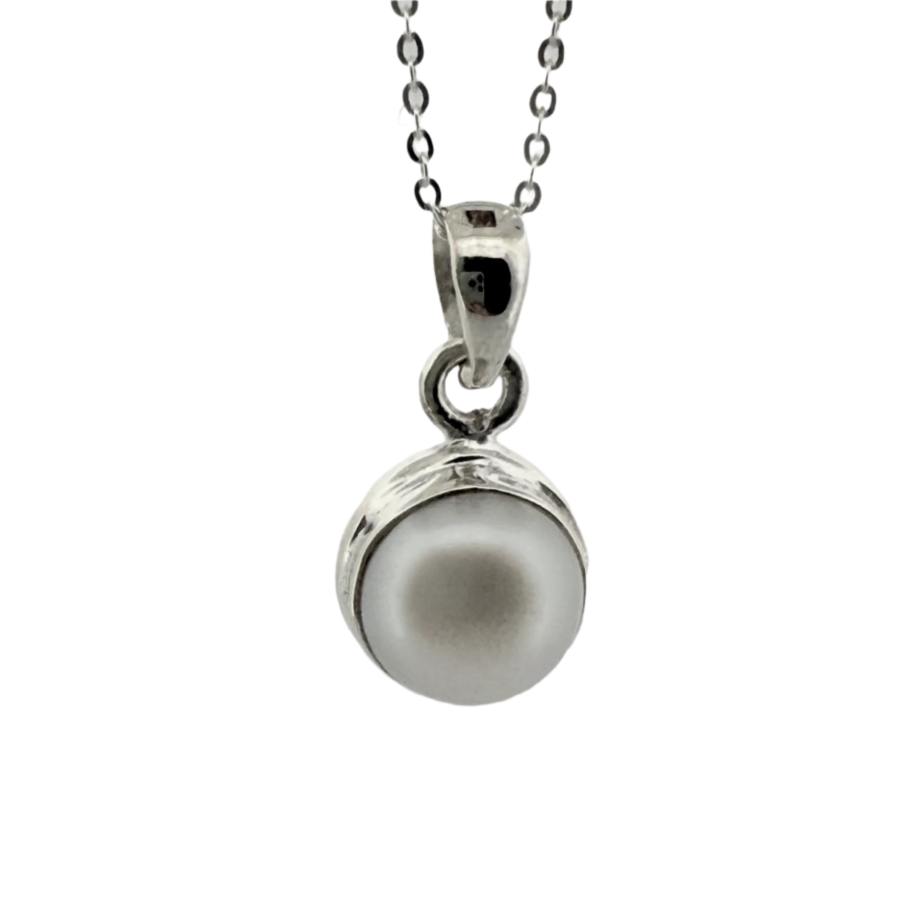 Sterling Silver Freshwater Pearl Pendant