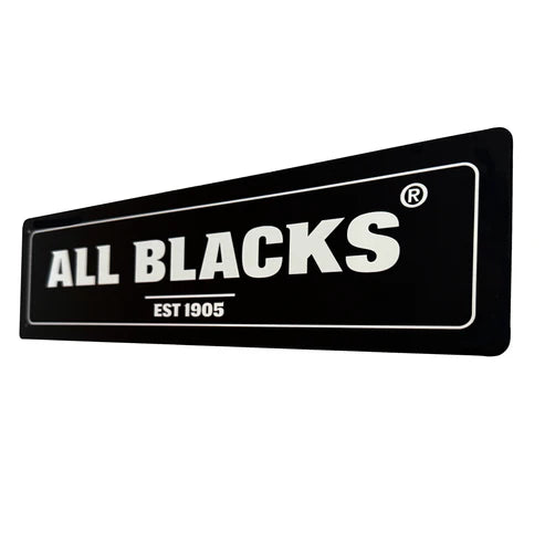 All Blacks Metal Hanging Sign - All Blacks Est 1905