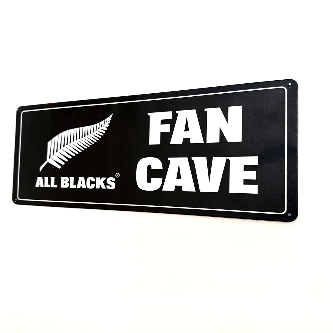 All Blacks Metal Hanging Sign - All Blacks Fan Cave