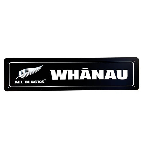 All Blacks Metal Hanging Sign - All Blacks Whānau