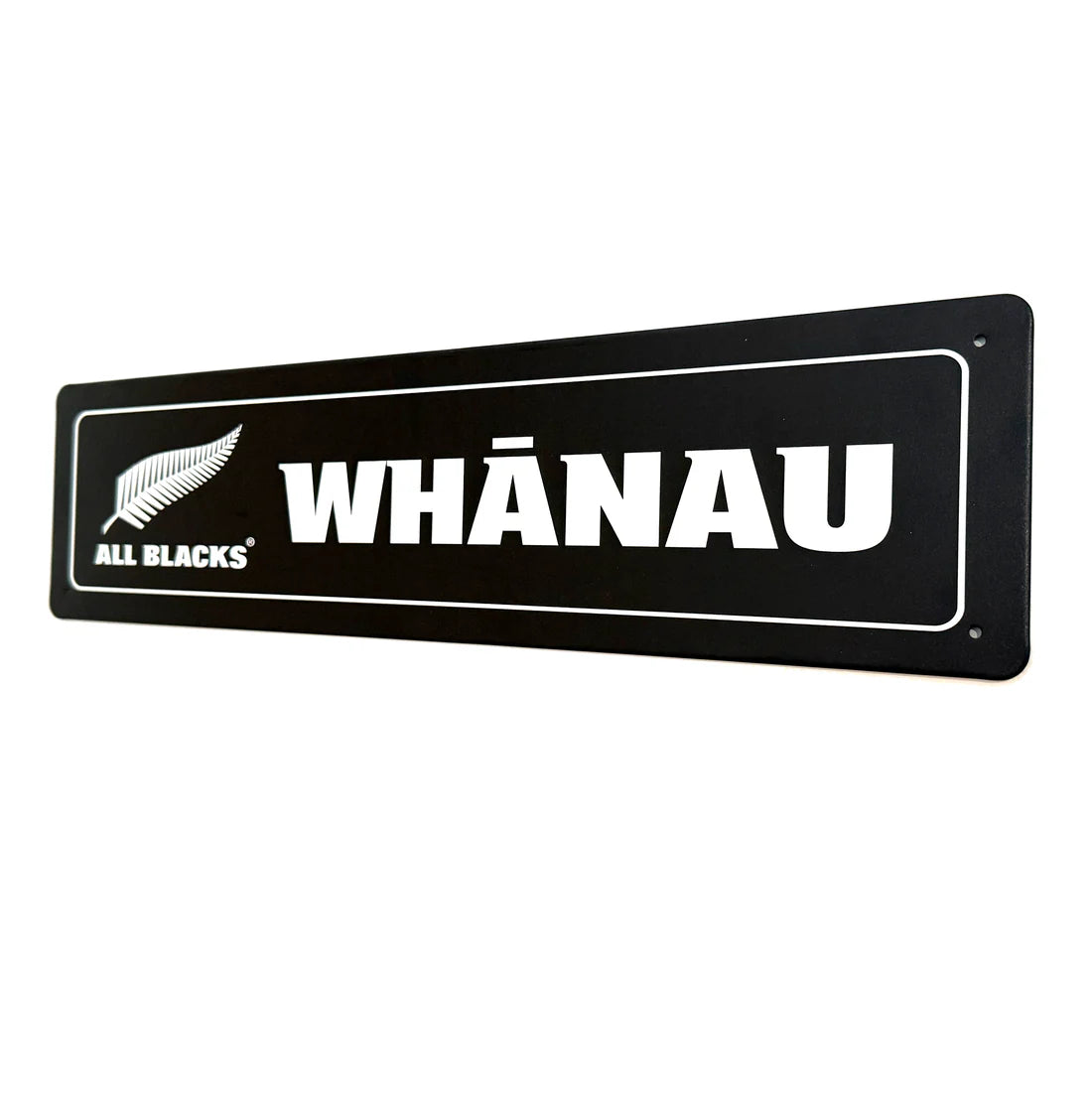 All Blacks Metal Hanging Sign - All Blacks Whānau