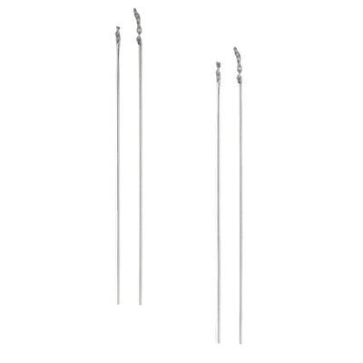 Sterling Silver Bar Threaders