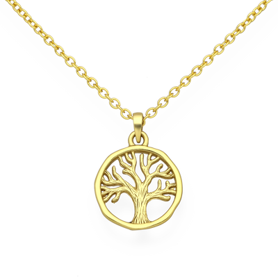 Gold Tree of Life Pendant