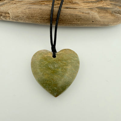 Marsden Flower Jade Pounamu Manawa Pendant
