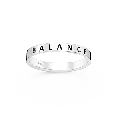 Sterling Silver "Balance" Ring