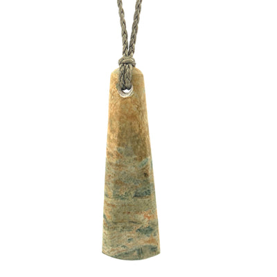Marsden Flower Jade Pounamu Toki Pendant