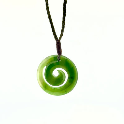 Kahurangi Pounamu Koru  Pendant