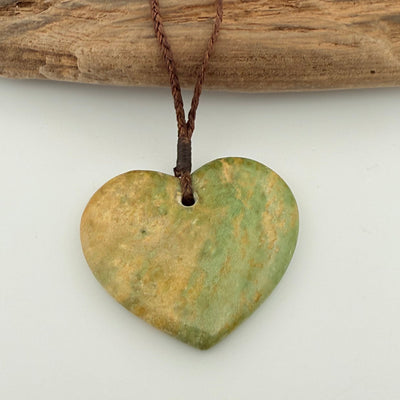 Marsden Flower Jade Pounamu Manawa Pendant