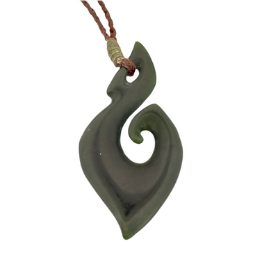 Pounamu Hei Matua Fish Hook Pendant
