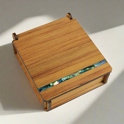 PAUA STRIP & RIMU - BOX