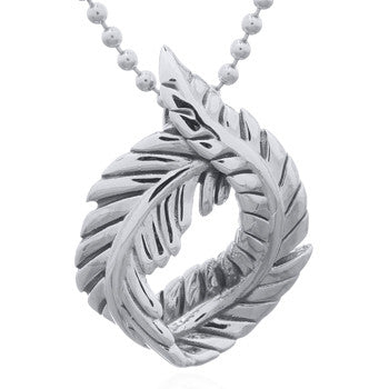 Sterling Silver Fern Pendant