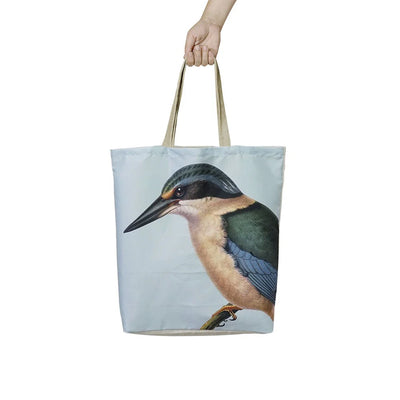 Hushed Kingfisher Shopping Bag