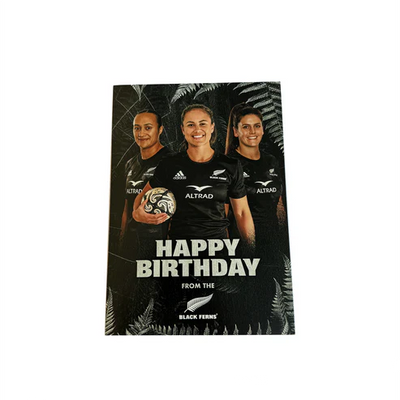 Black Ferns Birthday Cards for the Ultimate Fan