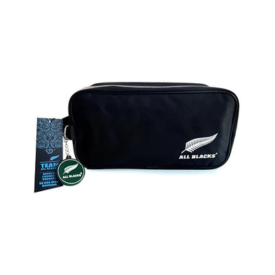 All Blacks Toilet Bag - upgrade with colour keyring - GREEN