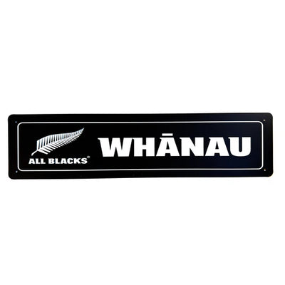 All Blacks Metal Hanging Sign - All Blacks Whānau