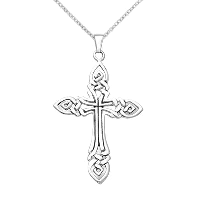 Sterling Silver Celtic Cross Pendant