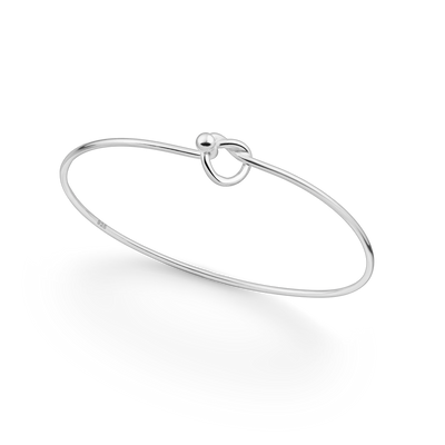 Sterling Silver Knot bangle