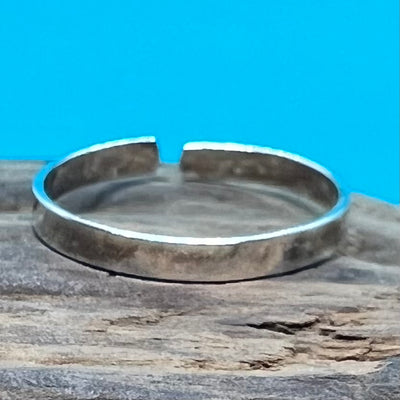 Sterling Silver 2mm Band Toe Ring