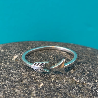 STERLING SILVER ARROW RING