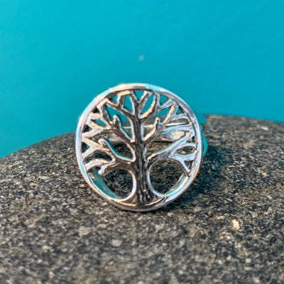 Tree of Life Sterling Silver Ring